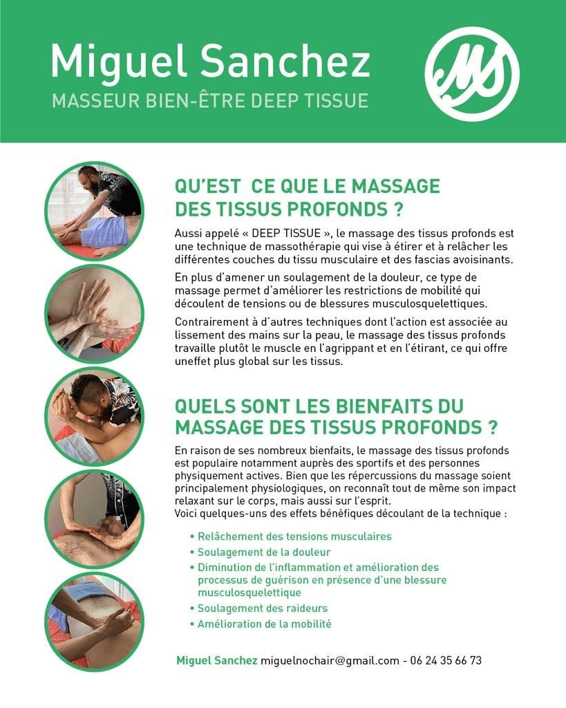 Photo du masseur Miguel